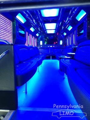 Ford F 750 Party Bus Interior1